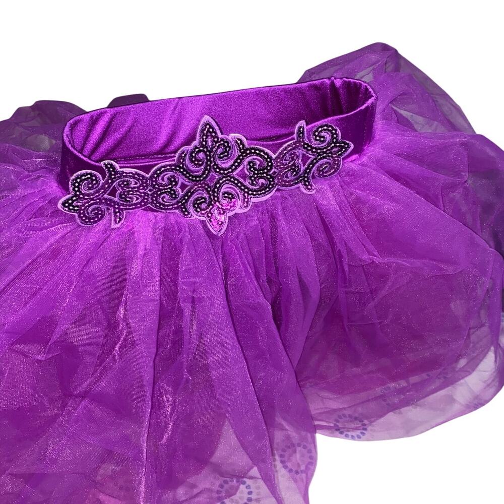 Weissman Dance Tutu Purple Pink Kids Size IC Children dancewear sequin tulle